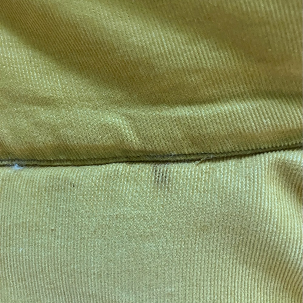 Pilcro Mustard Corduroy Puffer Vest - Picture 7 of 7